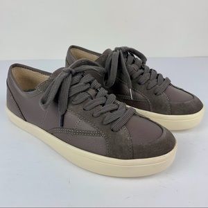 Splendid Lowell Lace-Up Sneakers Suede Leather 7